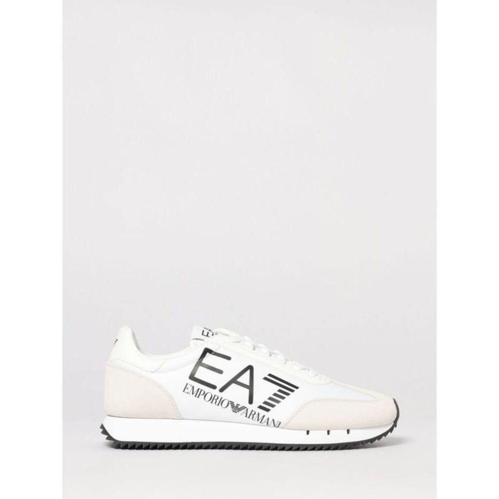 Ea7 Men Nylon And Suede Sneakers Ea7